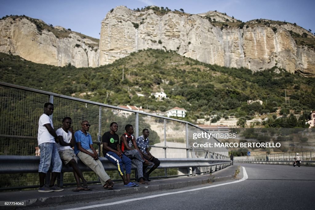 ITALY-FRANCE-EU-MIGRANTS