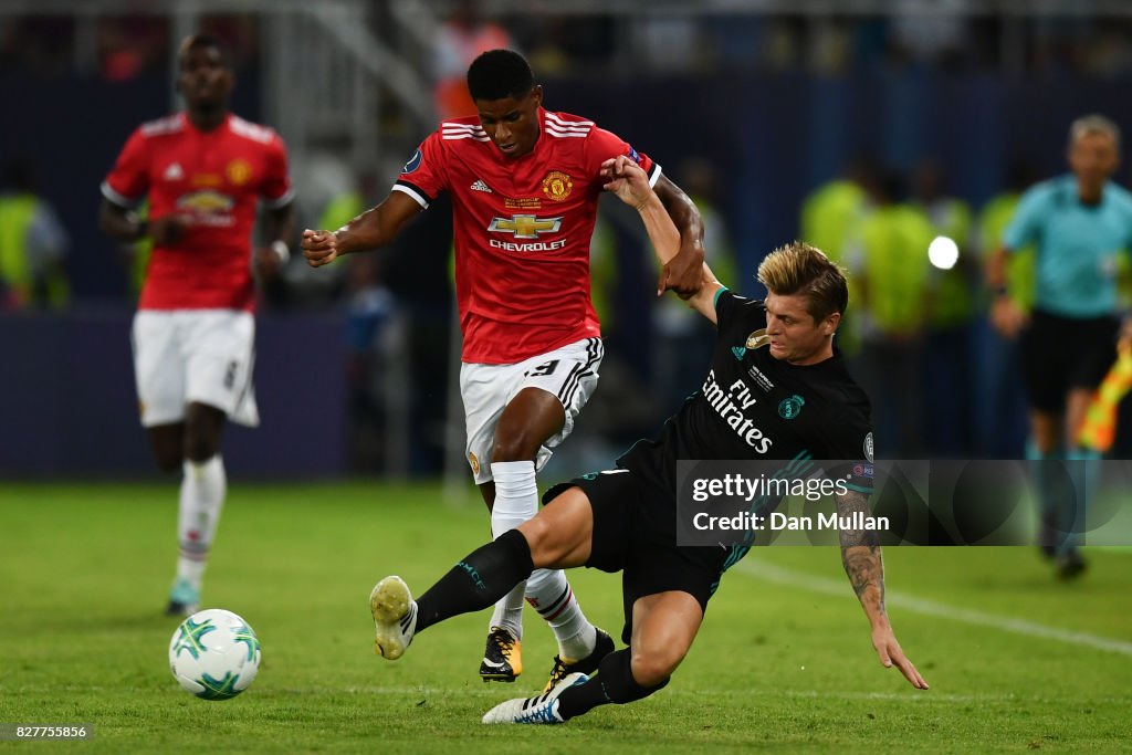 Real Madrid v Manchester United: UEFA Super Cup