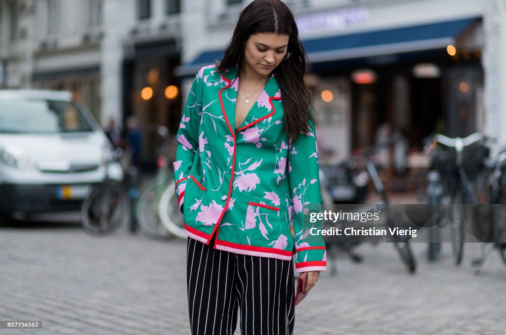 Street Style - Copenhagen Fashion Week Spring/Summer 2018: Day 1