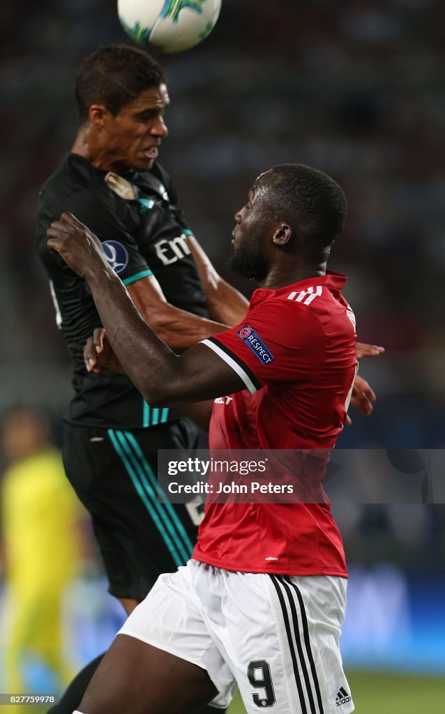 Real Madrid v Manchester United: UEFA Super Cup