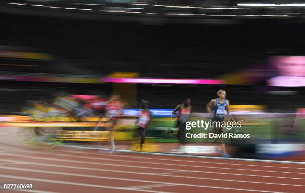 Evan Jager of the United States competes in the Men's 3000 metres Steeplechase final during day five of the 16th IAAF World Athletics Championships...