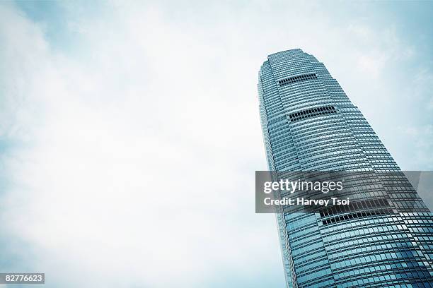 two international finance center, hong kong - ifc center stock pictures, royalty-free photos & images