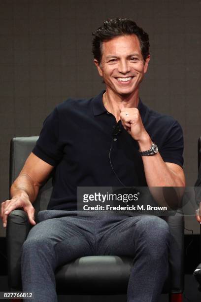 Actor Benjamin Bratt of 'Star' speaks onstage during the FOX portion of the 2017 Summer Television Critics Association Press Tour at The Beverly...