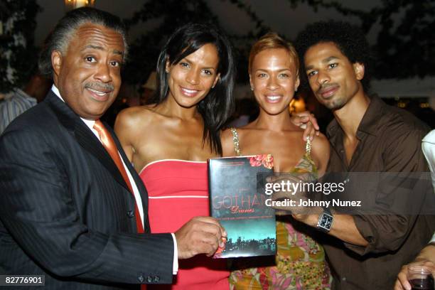 Reverend Al Sharpton, Crystal McCrary Anthony, Tonya Lewis and Toure