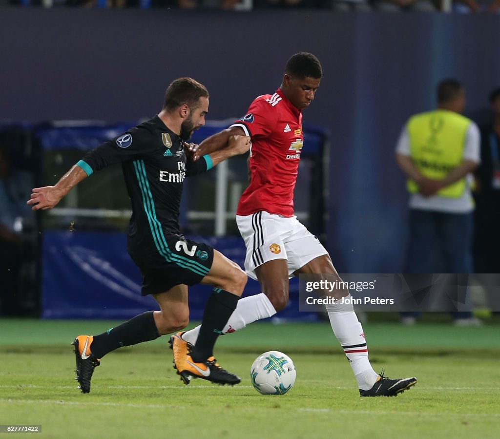 Real Madrid v Manchester United: UEFA Super Cup