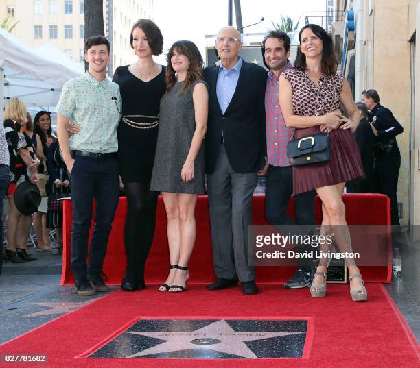 Director Rhys Ernst, writer Our Lady J and actors Kathryn Hahn, Jeffrey Tambor, Jay Duplass and Amy Landecker attend Jeffrey Tambor being honored...
