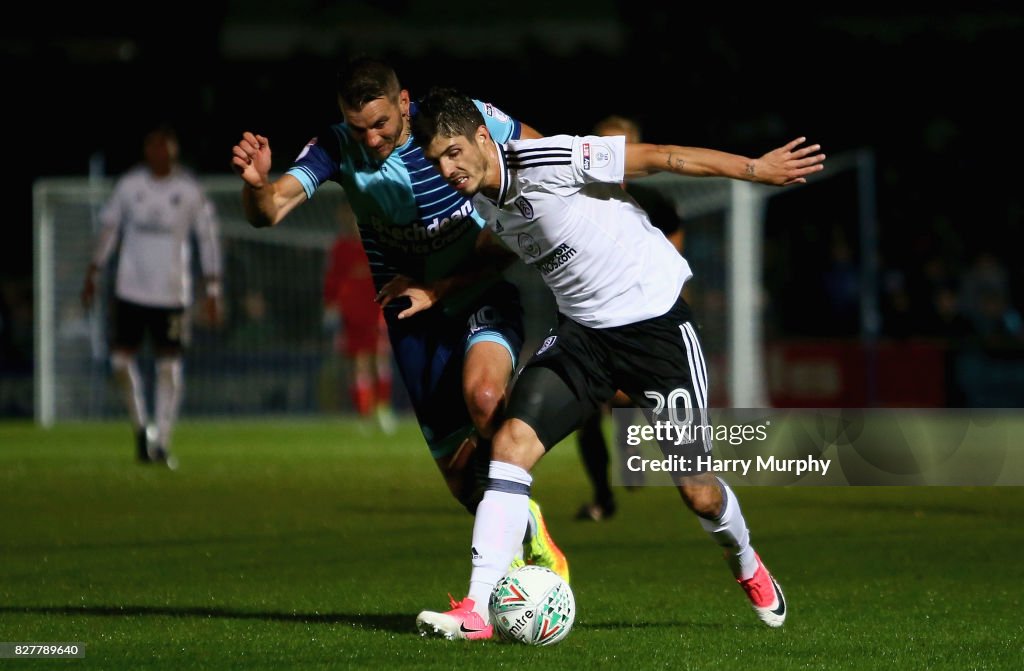 Wycombe Wanderers v Fulham - Carabao Cup First Round