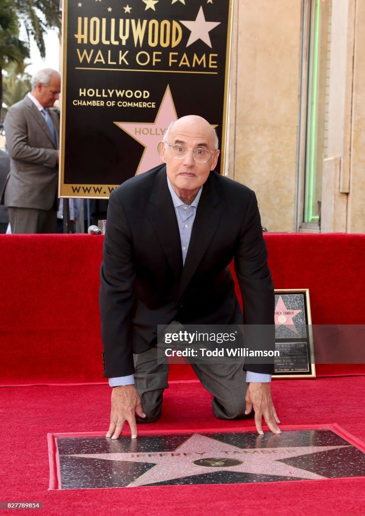 Jeffrey Tambor, Star Of The Amazon Prime Video Series Transparent, Is Honored With A Star On The Hollywood Walk Of Fame