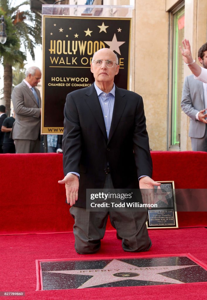 Jeffrey Tambor, Star Of The Amazon Prime Video Series Transparent, Is Honored With A Star On The Hollywood Walk Of Fame