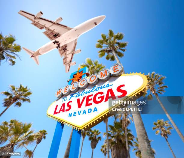 las vegas sign - las vegas sign stock pictures, royalty-free photos & images