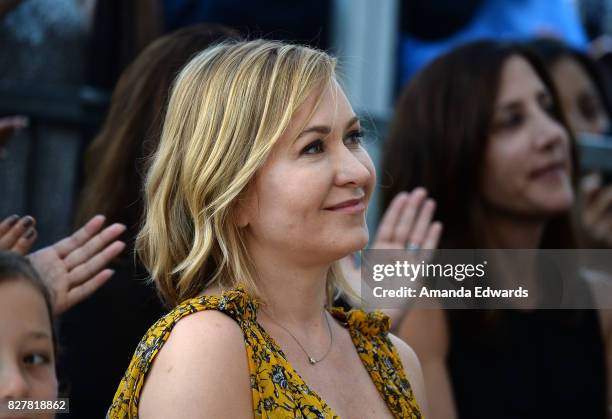 Actress Kasia Tambor attends actor Jeffrey Tambor's star ceremony on The Hollywood Walk Of Fame on August 8, 2017 in Hollywood, California.