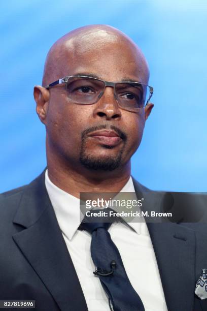 Actor Damon Wayans of 'Lethal Weapon' speaks onstage during the FOX portion of the 2017 Summer Television Critics Association Press Tour at The...