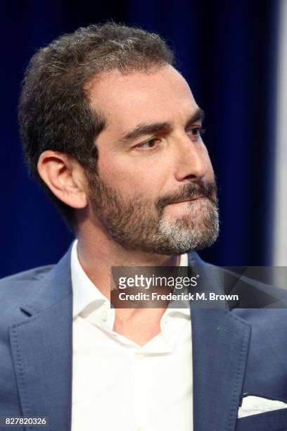 Writer/Executive Producer Matthew Miller of 'Lethal Weapon' speaks onstage during the FOX portion of the 2017 Summer Television Critics Association...