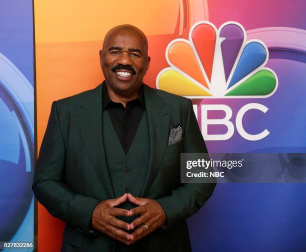 NBCUniversal Press Tour, August 2017 -- "STEVE" cast -- Pictured: Steve Harvey, Host/Executive Producer --