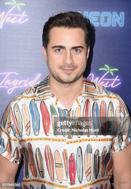 Matt Spicer attends the Neon Hosts The New York Premiere of "Ingrid Goes West" at Alamo Drafthouse Cinema on August 8, 2017 in the Brooklyn borough...