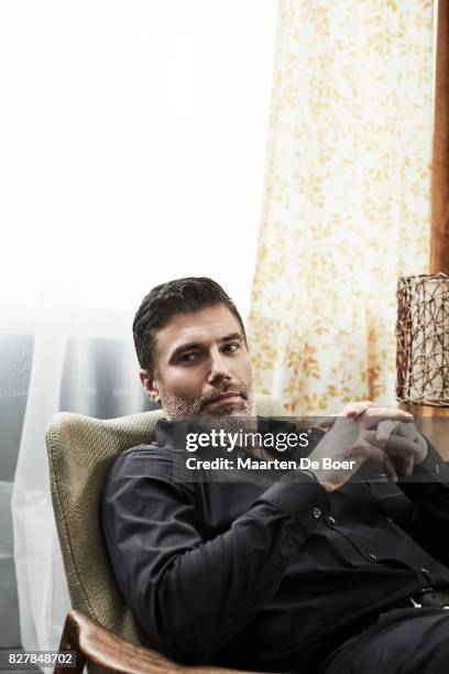 Anson Mount of ABC's 'Inhumans' poses for a portrait during the 2017 Summer Television Critics Association Press Tour at The Beverly Hilton Hotel on...