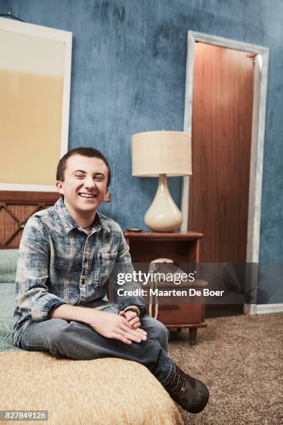 Atticus Shaffer of ABC's 'The Middle' poses for a portrait during the 2017 Summer Television Critics Association Press Tour at The Beverly Hilton...