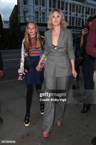 Kara Rose Marshall attends James Bay x TOPMAN - launch party at Ace Hotel Shoreditch on August 8, 2017 in London, England.