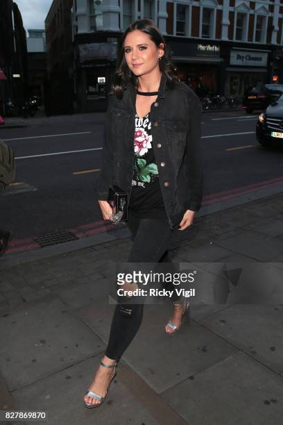Lilah Parsons attends James Bay x TOPMAN - launch party at Ace Hotel Shoreditch on August 8, 2017 in London, England.
