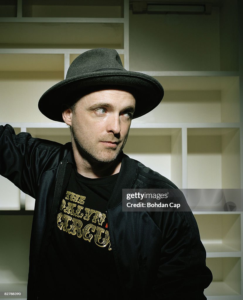 Fran Healy Rae Singer Fran Healy fom the band Travis poses for a portrait shoot in ...