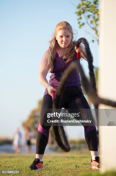 Outside Battle Rope 542 Battle Ropes Outside Stock Photos, High-Res Pictures, and Images ...