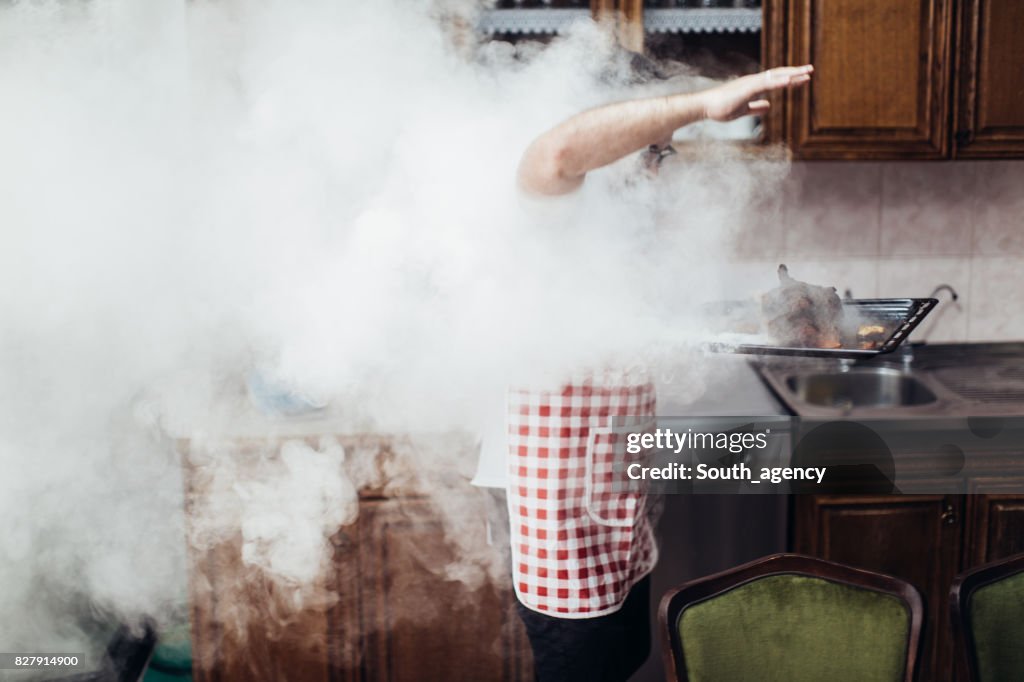 Mein Abendessen verbrannt