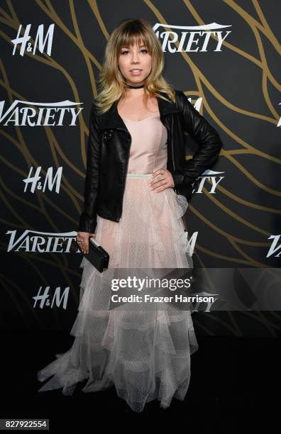 Jennette McCurdy attends Variety Power of Young Hollywood at TAO Hollywood on August 8, 2017 in Los Angeles, California.