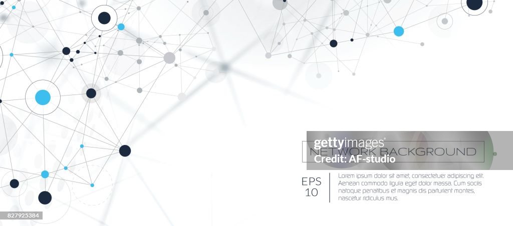 Abstract Network Background