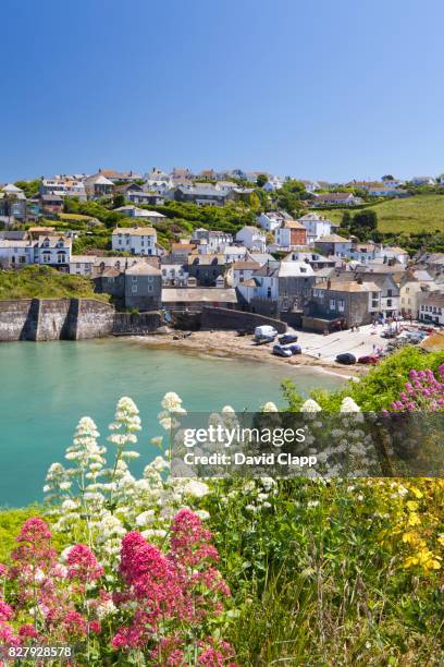 port issac, cornwall, england - características do litoral - fotografias e filmes do acervo