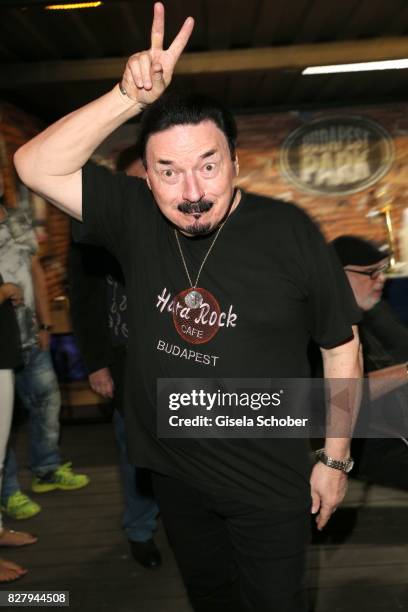 Bobby Kimball attends the Man Doki Soulmates concert during tthe Sziget Festival at Budapest Park on August 8, 2017 in Budapest, Hungary. Tthe Sziget...