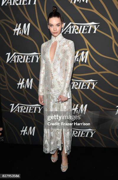 Amanda Steele attends Variety Power of Young Hollywood at TAO Hollywood on August 8, 2017 in Los Angeles, California.