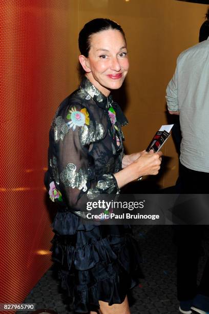 Cynthia Rowley attends "Good Time" New York Premiere at SVA Theater on August 8, 2017 in New York City.