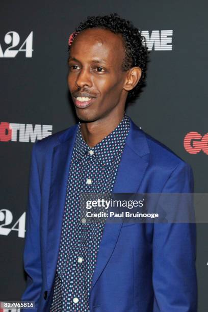 Barkhad Abdi attends "Good Time" New York Premiere at SVA Theater on August 8, 2017 in New York City.