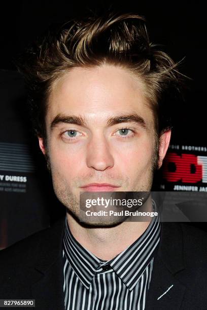 Robert Pattinson attends "Good Time" New York Premiere at SVA Theater on August 8, 2017 in New York City.