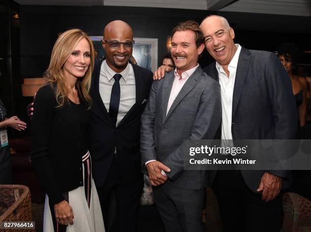 Dana Walden, Co-Chairman / CEO of Fox Television Group, Damon Wayans, Clayne Crawford and Gary Newman, Co-Chairman / CEO of Fox Television Group...