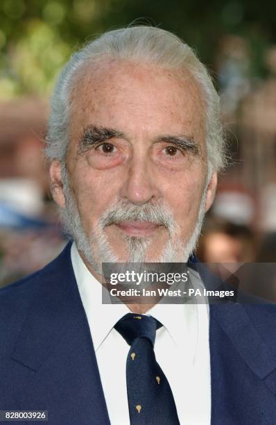 Christopher Lee.