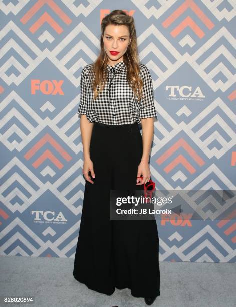 Lauren German attends the 2017 Summer TCA Tour 'Fox' on August 08, 2017 in Los Angeles, California.