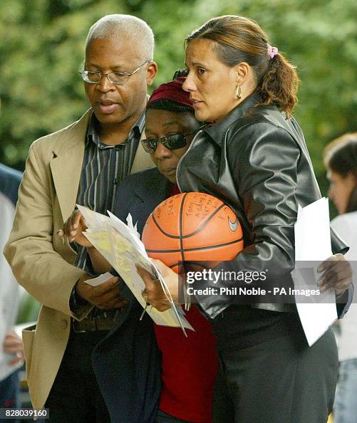 Anthony Rae Walker Gee Walker , mother of murdered teenager Anthony Walker, is helped by ...