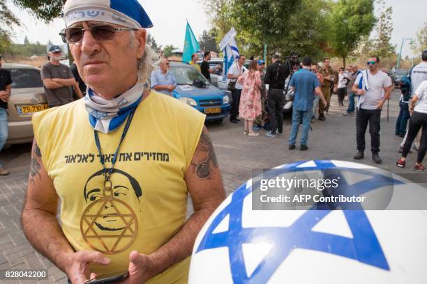 Supporters of Israeli soldier Elor Azaria, who was convicted of manslaughter and sentenced to 18 months imprisonment for killing a wounded and...