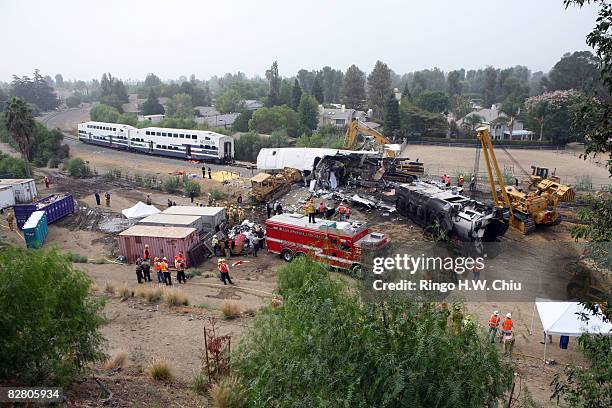 Metrolink Train Crash Photos and Premium High Res Pictures - Getty Images