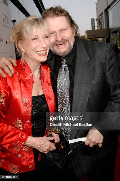 Betty Glover and actor Bruce Glover arrive at the 3rd Annual Celebrity Texas Hold'Em Poker Tournament on September 13, 2008 in West Hollywood,...