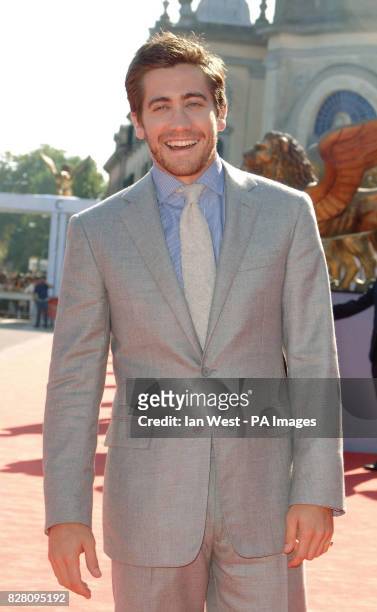 Jake Gyllenhaal arrives at the Palazzo del Casino, in Venice, Italy on Monday 5 September 2005, to attend the premiere for new film Proof, during the...
