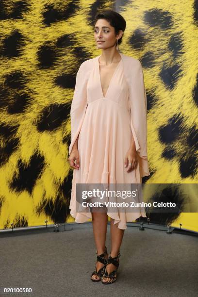 Actress Golshifteh Farahani attends The song of scorpions photocall during the 70th Locarno Film Festival on August 9, 2017 in Locarno, Switzerland.