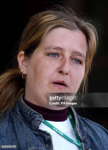 Maragret Ann Cummings outside the Scottish Parliament Building, Thursday 8 September 2005. The mother of a murdered schoolboy today welcomed a...