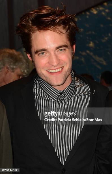 Actor Robert Pattinson is seen on August 8, 2017 in New York City.