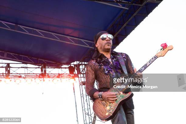 Ernie Isley of The Isley Brothers performs during Detroit River Days 2017 at the Detroit Riverfront on June 23, 2017 in Detroit, Michigan.