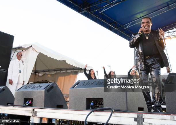 Singer Ronald Isley of The Isley Brothers performs during Detroit River Days 2017 at the Detroit Riverfront on June 23, 2017 in Detroit, Michigan.