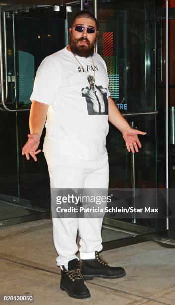 Josh Ostrovsky is seen on August 8, 2017 in New York City.