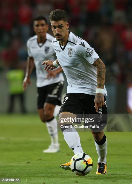 Vitoria Guimaraes forward Helder Ferreira from Portugal in action during the SuperTaca match between SL Benfica and Vitoria Guimaraes at Estadio...