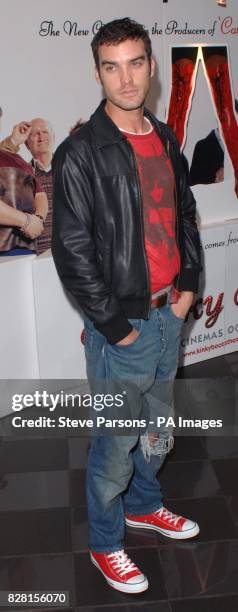 Jake Maskall arrives for the world gala film premiere of director Julian Jarrold's 'Kinky Boots' at the Vue West End, central London.